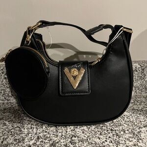 Valentino Orlandi Black Shoulder Bag